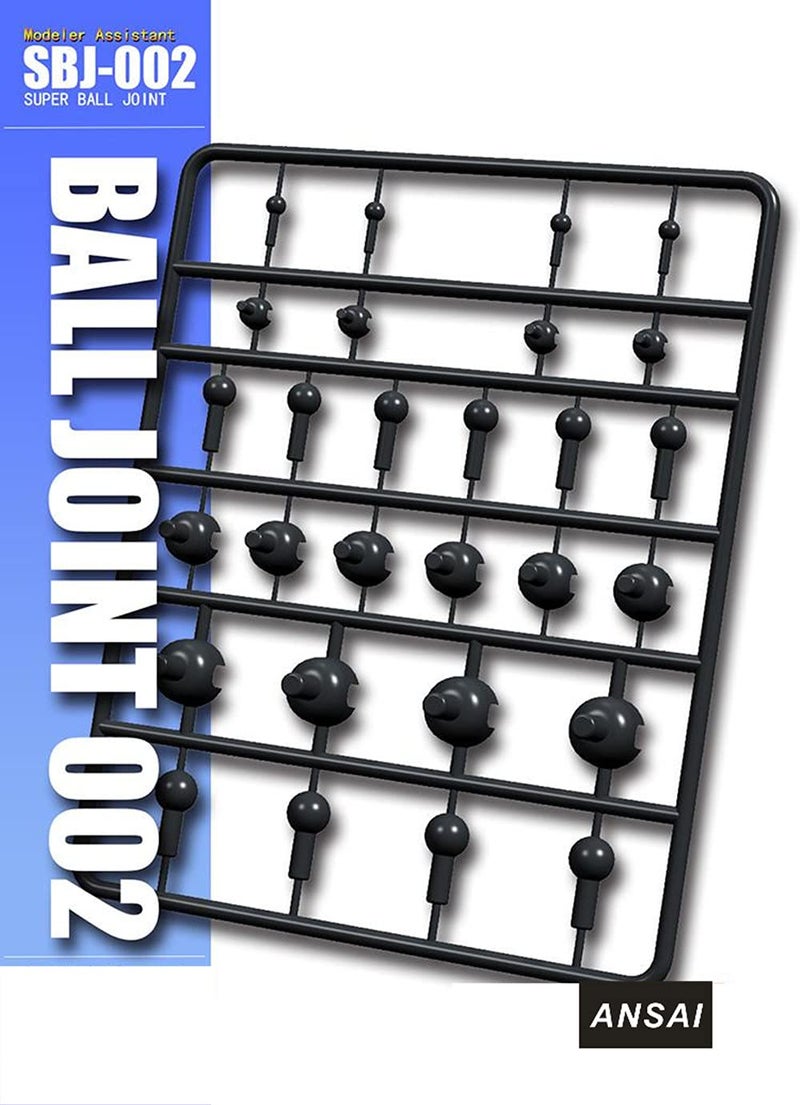 ANSAI Custom Ball Joint for MG RG HG Scale Model,Resin Cast Kit, Action Figures 6-7"" Ball Joint Parts Detail Movable Action (SBJ002) - Image 2